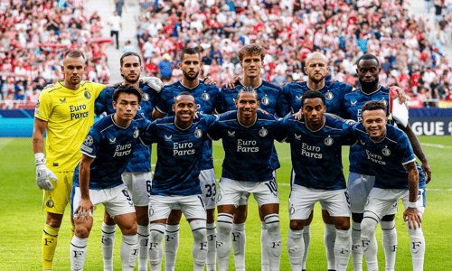 Feyenoord team photo, vs Atlético Madrid