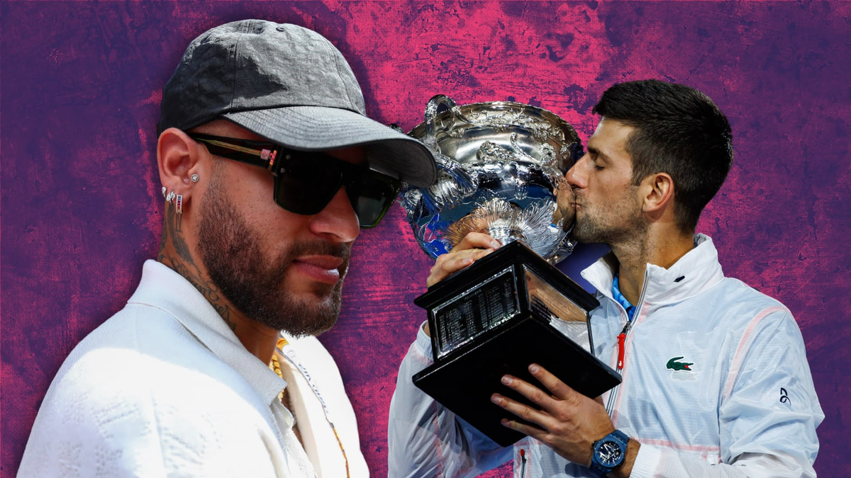 Neymar, Novak Djokovic