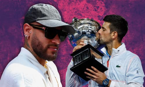 Neymar, Novak Djokovic