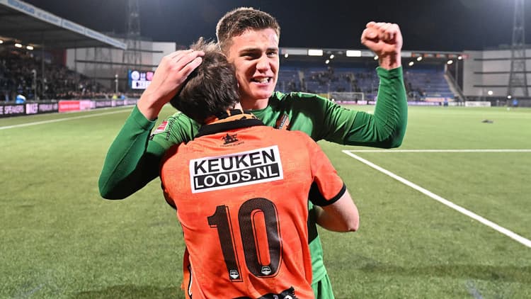 Filip Stankovic promoveerde in zijn eerste jaar meteen met FC Volendam naar de Eredivisie.