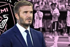 David Beckham, Lionel Messi, Angel di Maria, Marcos Rojo, Inter Miami