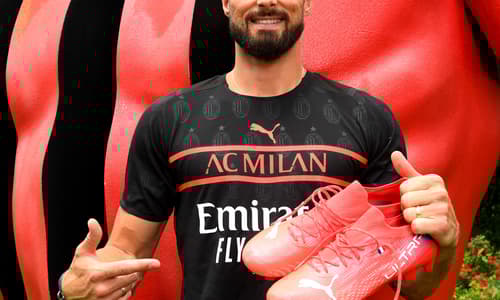Olivier Giroud, AC Milan's third kit 2021-22