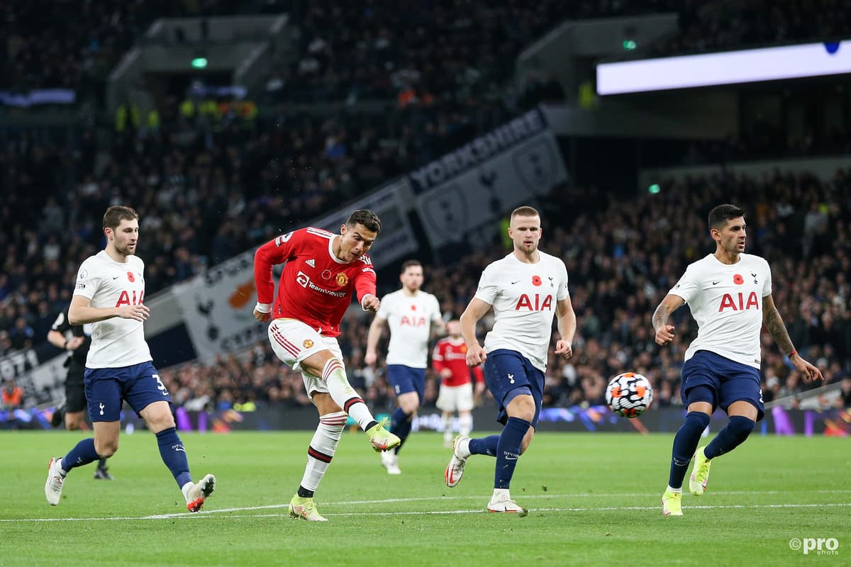 Cristiano Ronaldo, Man Utd v Tottenham