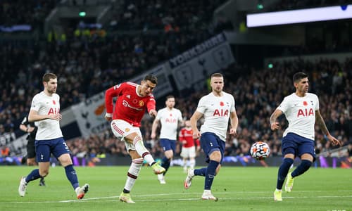 Cristiano Ronaldo, Man Utd v Tottenham