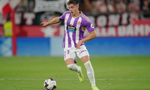 Ivan Fresneda of Real Valladolid 