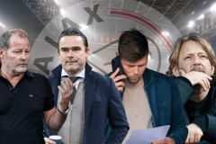 Klaas-Jan Huntelaar, Marc Overmars, Sven Mislintat, Danny Blind