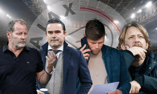 Klaas-Jan Huntelaar, Marc Overmars, Sven Mislintat, Danny Blind