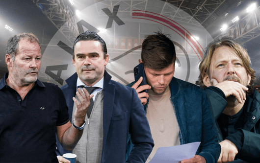 Klaas-Jan Huntelaar, Marc Overmars, Sven Mislintat, Danny Blind