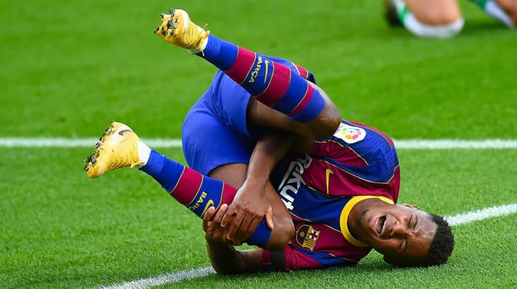 Fears voiced for the long-term fitness of Barcelona star Ansu Fati