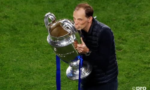 Thomas Tuchel celebrates Champions League success with Chelsea