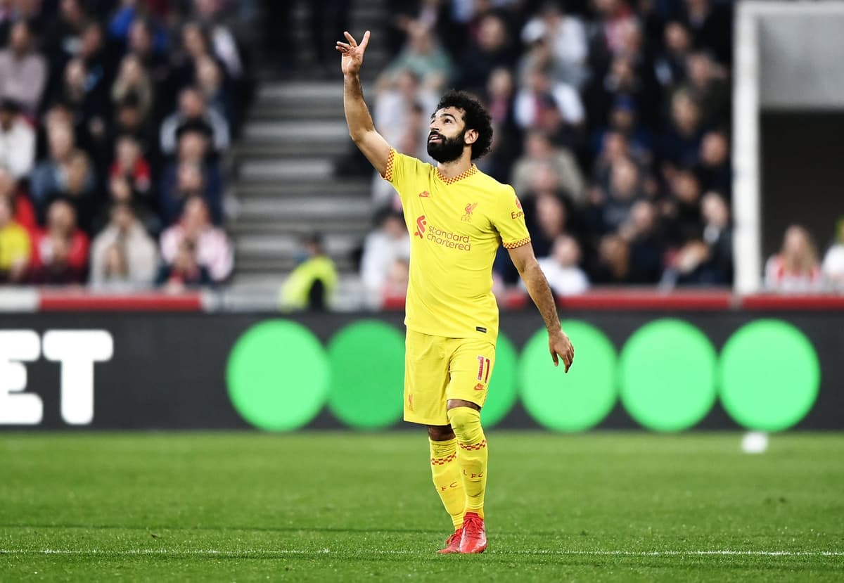Mohamed Salah, Liverpool v Brentford