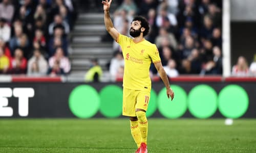Mohamed Salah, Liverpool v Brentford