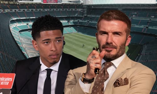 Jude Bellingham, David Beckham, Real Madrid