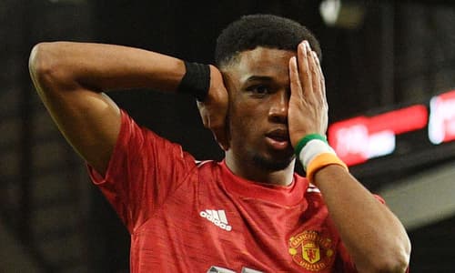 Man Utd youngster Amad Diallo.