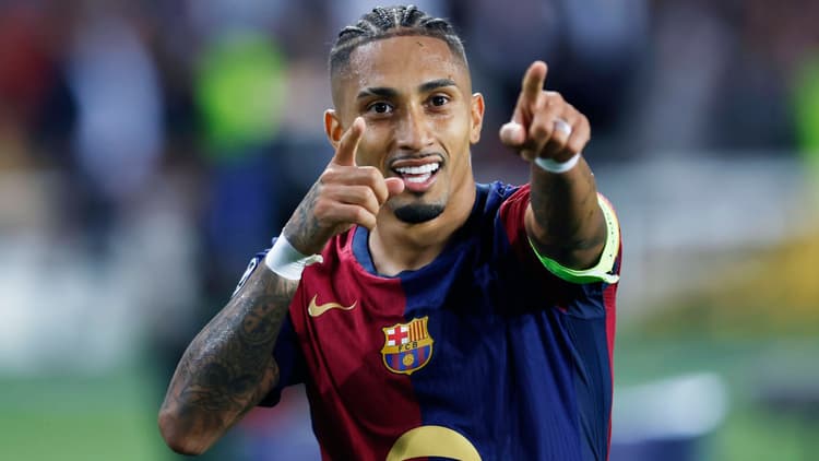 Raphinha is thriving at Barcelona