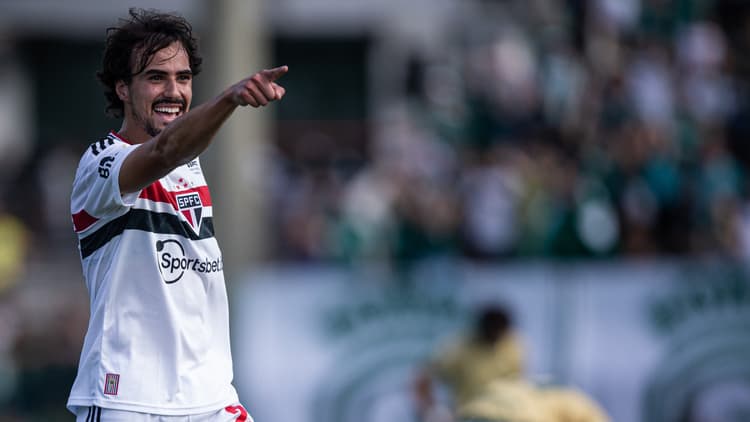 Igor Gomes in het tenue van São Paulo.