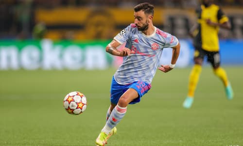 Bruno Fernandes, Manchester United, Champions League, 2021/22