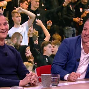 Van der Vaart geniet van Feyenoorder: ‘Hij is de beste van Nederland’