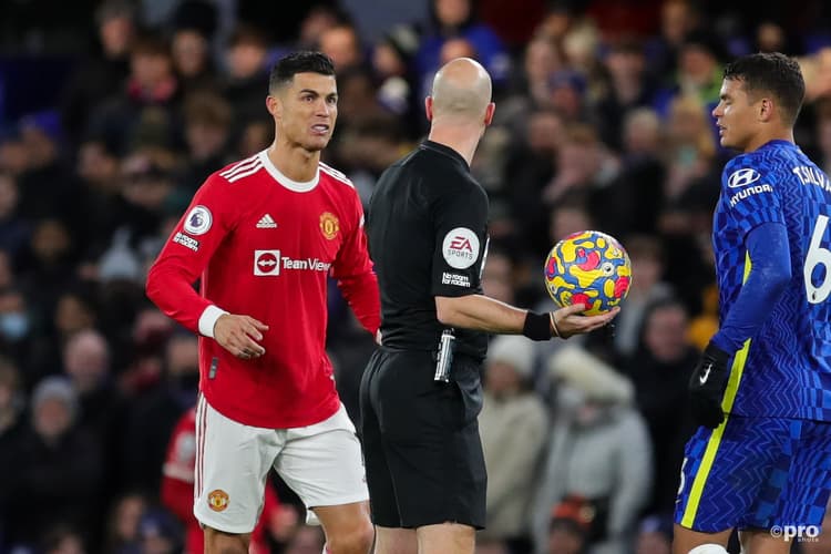 Ronaldo came on as a substitute in the 1-1 draw with Chelsea