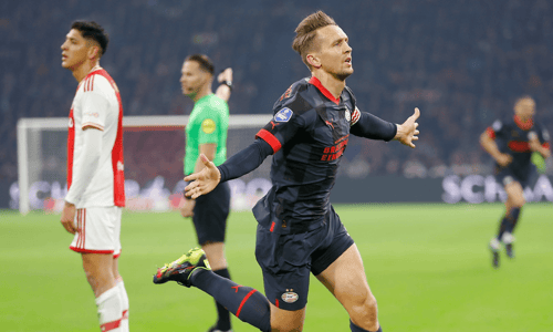 Luuk de Jong Ajax - PSV