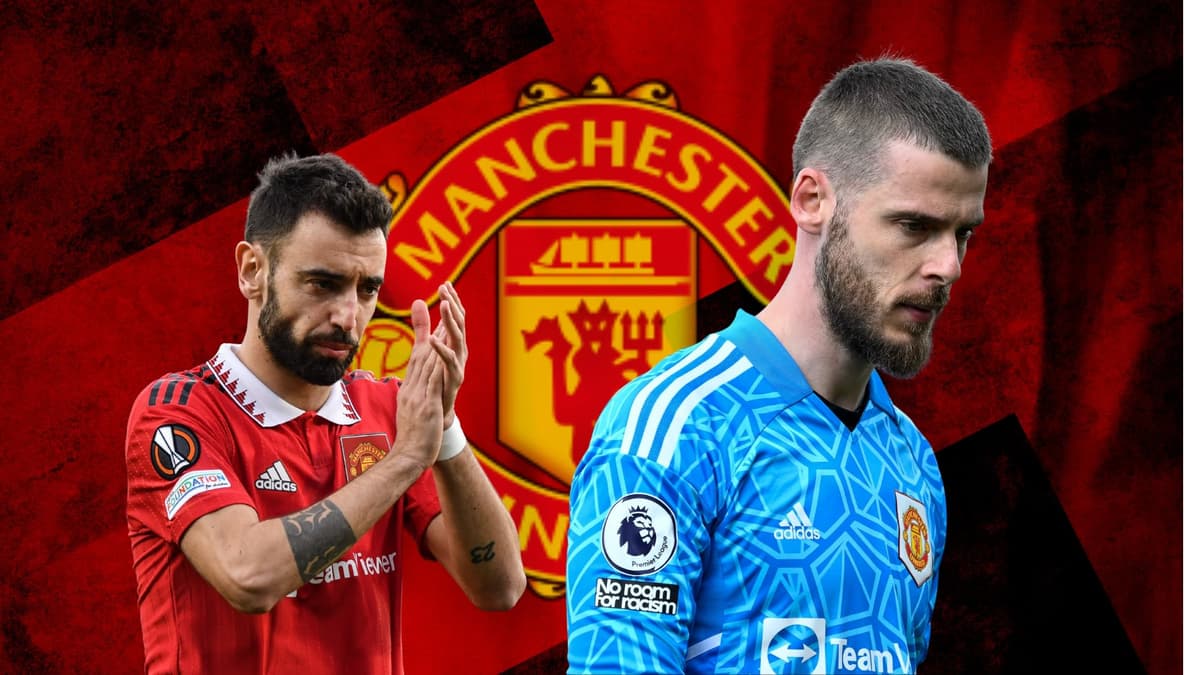 Bruno Fernandes, David de Gea, Man Utd, 2022/23