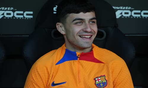 Pedri, Barcelona, 2021/22