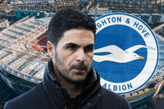 Mikel Arteta, Brighton, Arsenal, 2023/24