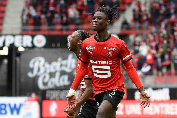 Eduardo Camavinga at Rennes