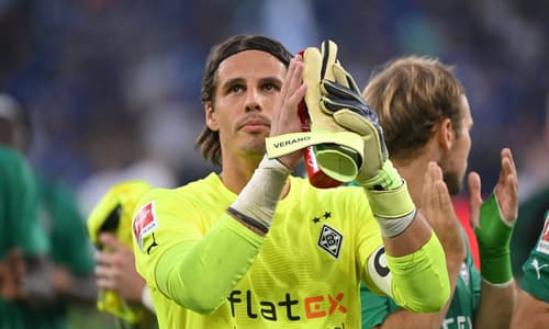 Yann Sommer in action for Borussia Monchengladbach