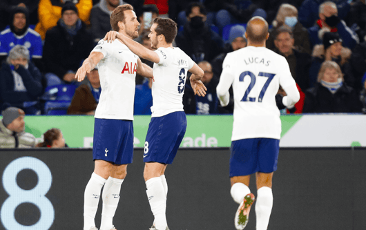 Lucas Moura, Harry Kane, Harry Winks