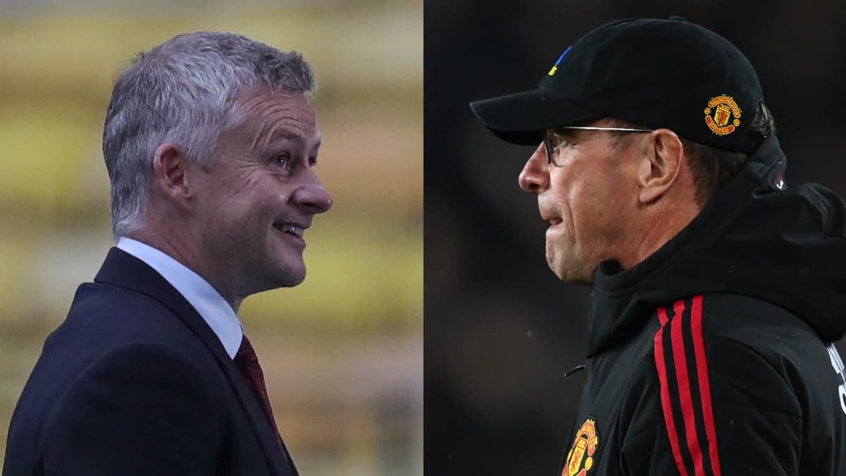 Ole Gunnar Solskjaer, Ralf Rangnick, man Utd, 2021/22