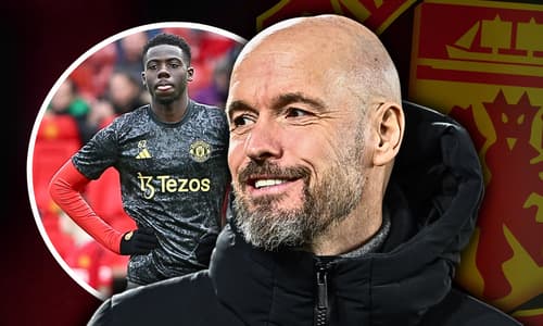 Erik ten Hag, Omari Forson, Man Utd