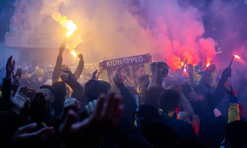 Maccabi Tel Aviv fans