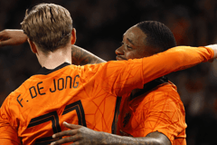 Steven Bergwijn, Frenkie de Jong, Oranje