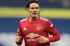 Man Utd striker Edinson Cavani