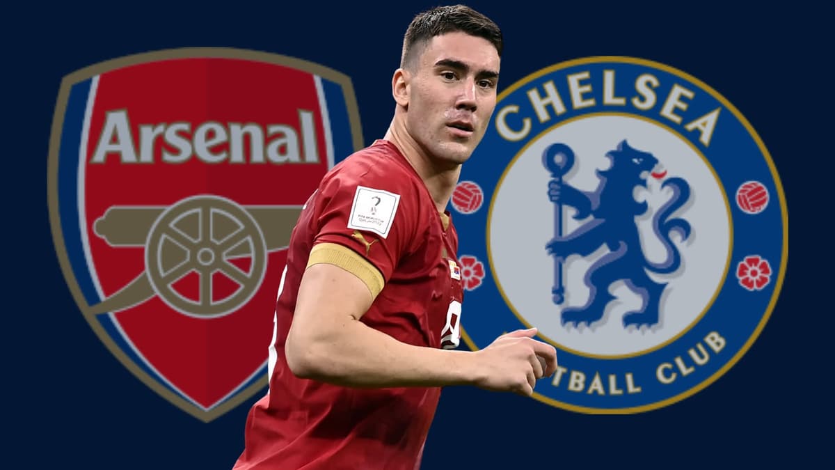 Dusan Vlahovic, Arsenal, Chelsea