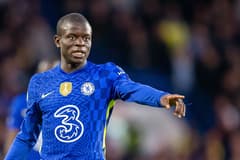 N'Golo Kante in action for Chelsea.