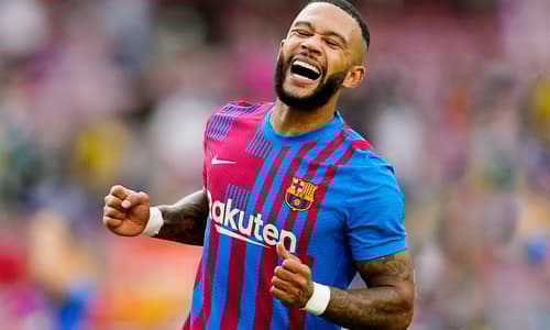 Memphis Depay, Barcelona, 2021/22