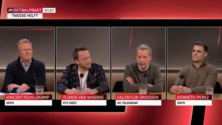 Bij Voetbalpraat wordt de situatie bij Ajax volop besproken.