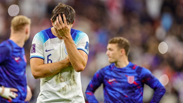 Harry Maguire at the 2022 World Cup