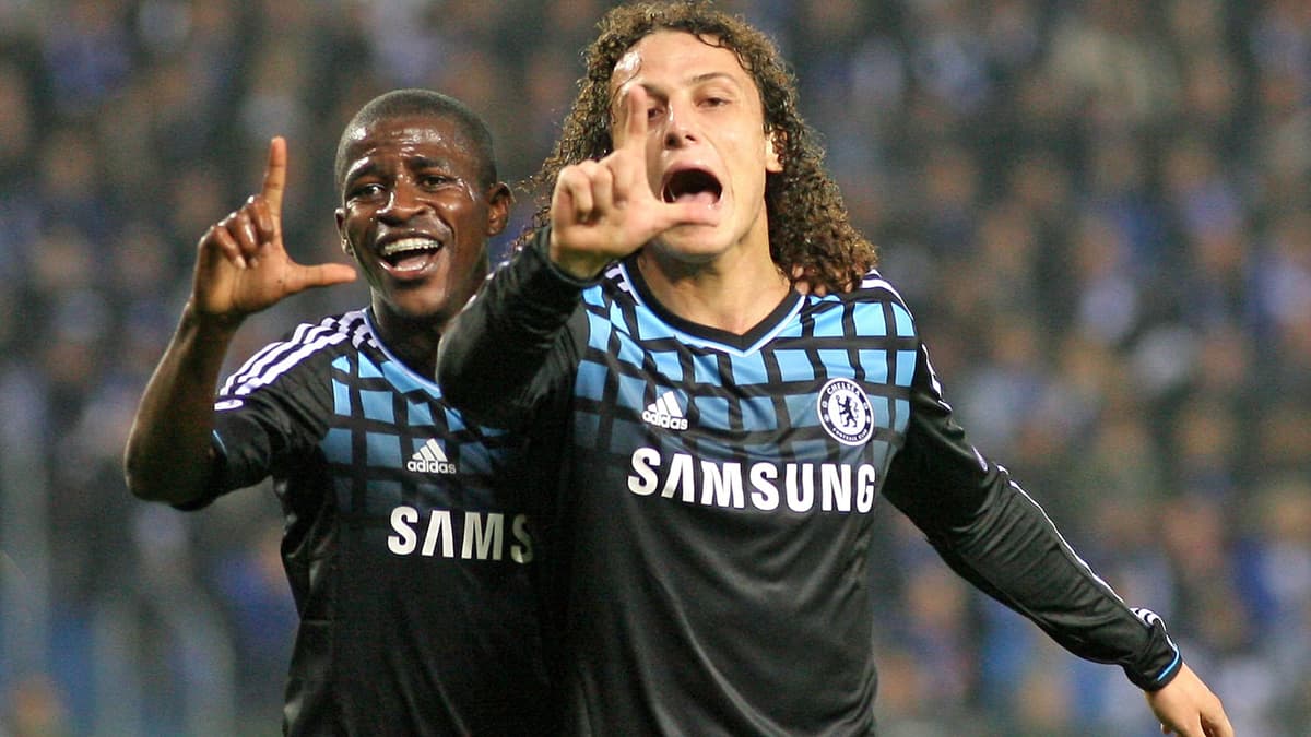 Ramires and David Luiz in their Chelsea years