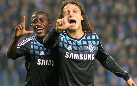 Ramires and David Luiz in their Chelsea years