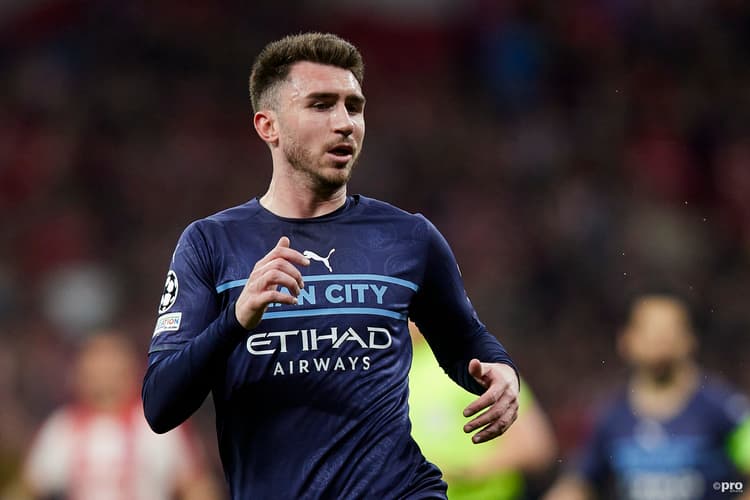 Aymeric Laporte finished as Man City's centre forward