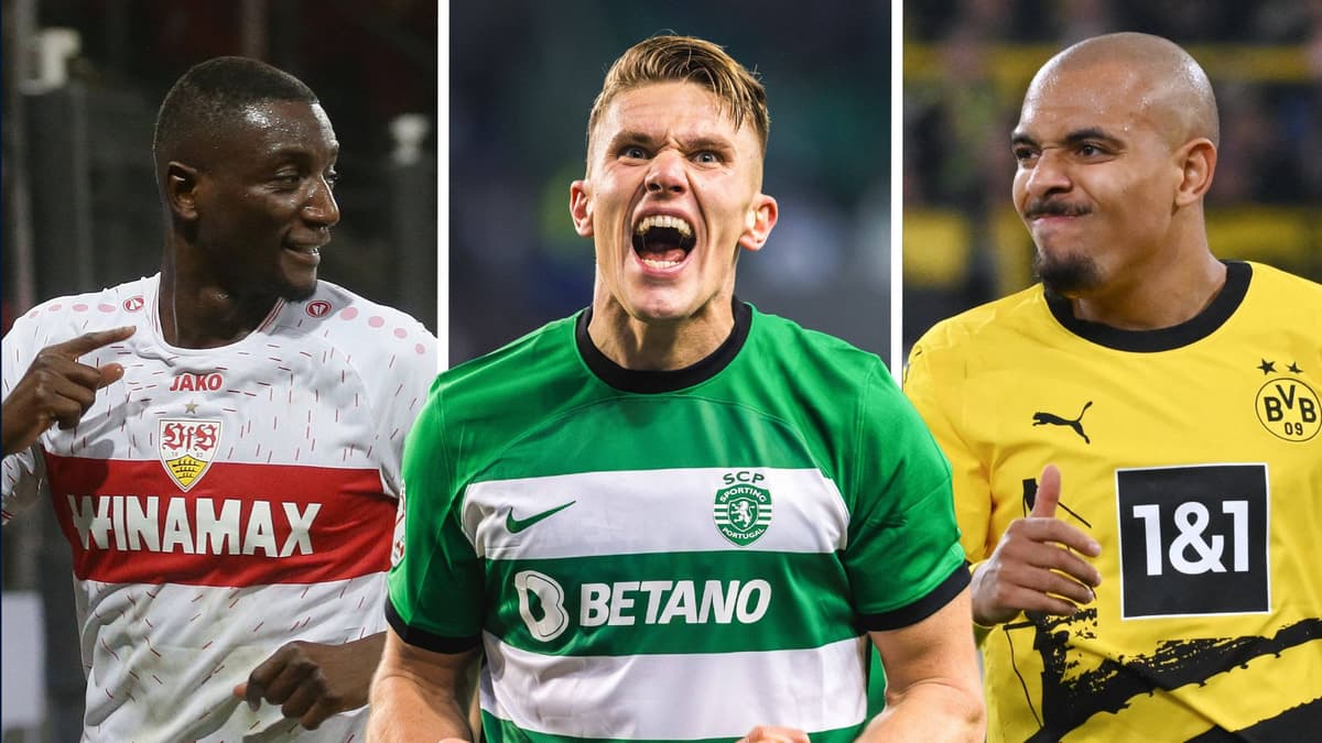 Serhou Guirassy, Viktor Gyokeres, Donyell Malen