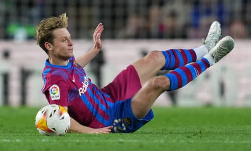 Frenkie de Jong, Barcelona, 2021-22