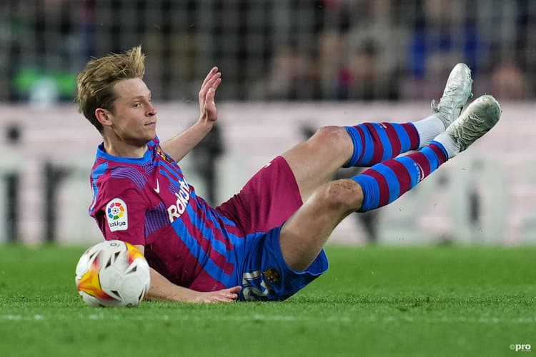 Frenkie de Jong, Barcelona, 2021-22