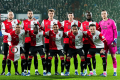 Feyenoord, teamfoto, 2023/24, vs Atlético Madrid