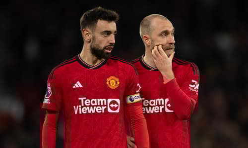 Bruno Fernandes, Christian Eriksen, Man Utd, 2023/24