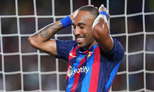 Pierre-Emerick Aubameyang Barcelona 2022-23