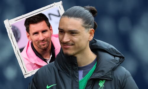 Darwin Nunez, Lionel Messi